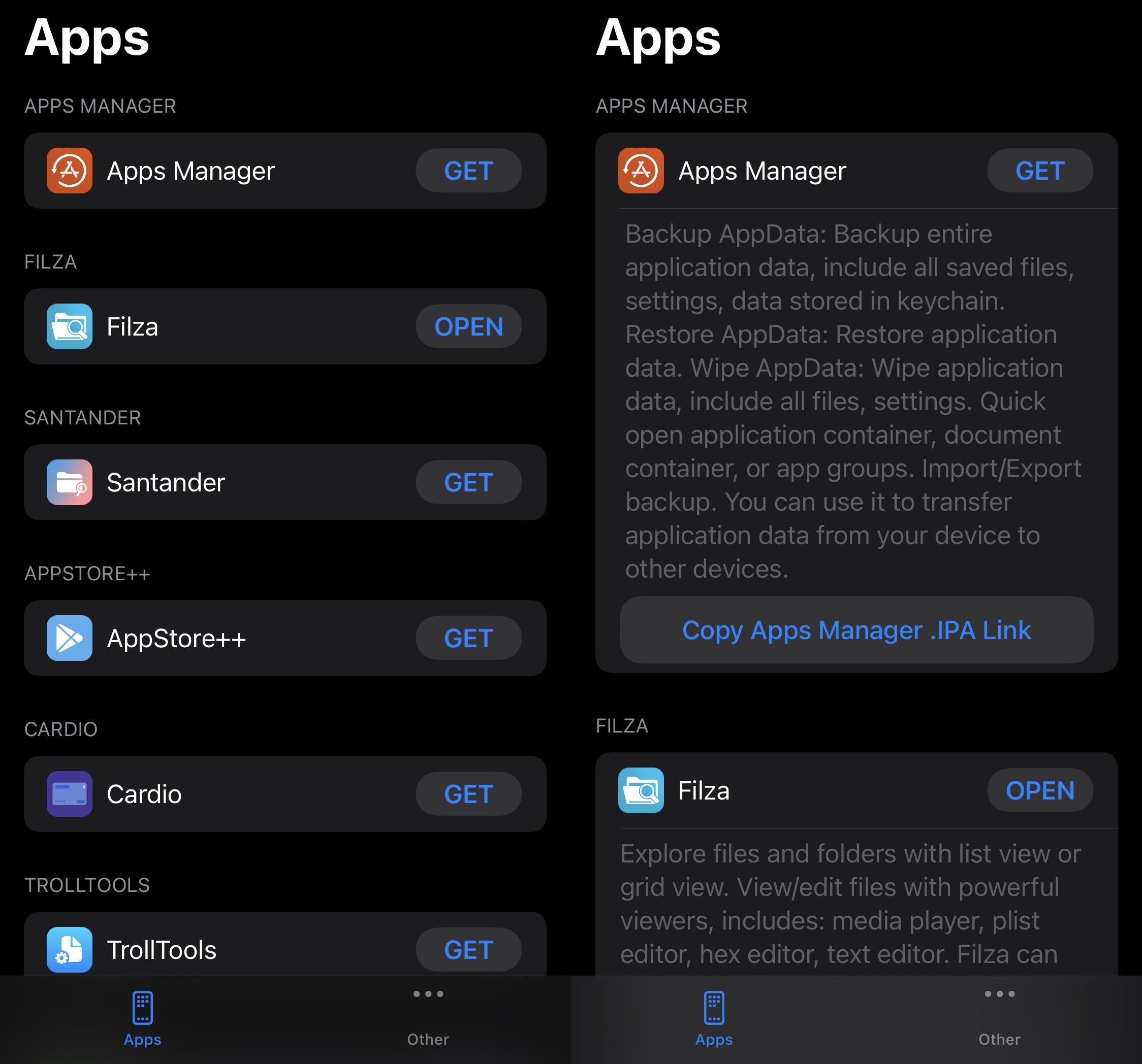 يضيف الإصدار 1.1 من TrollApps دعم iOS 14 وواجهة مستخدم محدثة مع المزيد من الميزات.