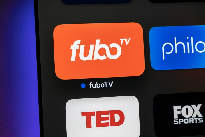 رمز تطبيق FuboTV على Apple TV.