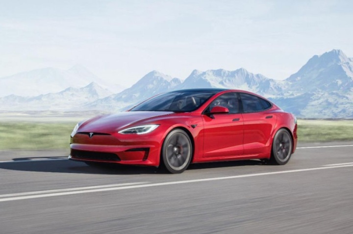 طراز 2021 Tesla Model S.