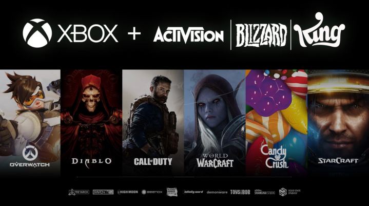 استحوذت Xbox على Activision Blizzard في 18 يناير 2022 ، وحصلت على حقوق Call of Duty و Candy Crush والمزيد.
