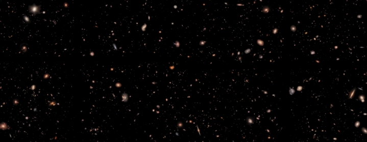 جزء من صورة جيمس ويب يُظهر جزءًا صغيرًا من شريط غروث الممتد ، الواقع بين كوكبي Ursa Major و Boötes.